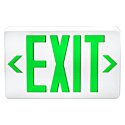 LED Emergency Exit Sign - Green - Battery Backup - Fire Resistant | Topaz