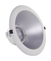 Satco 10" Circular LED Downlight - Selectable Watts & CCT, 46W, 3500 Lumen Max, 40° Beam Angle