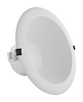 Satco 10" Circular LED Downlight - Selectable Watts & CCT, 46W, 3500 Lumen Max, 80° Beam Angle