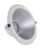 Satco 8" Circular LED Downlight - Selectable Watts & CCT, 32W, 2450 Lumen Max, 40° Beam Angle