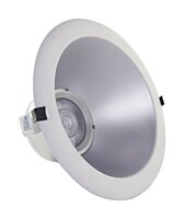 Satco 4" Circular LED Downlight - Selectable Watts & CCT, 14.5W, 1020 Lumen Max, 40° Beam Angle