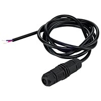 5.5FT Whip Connector, IP68 Rated, Black, 0-10V Dimming | Satco