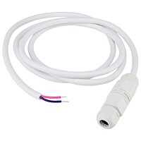5.5FT Whip Connector, IP68 Rated, White, 0-10V Dimming | Satco