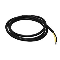 15ft Power Cord | 3/C, 18AWG, 600V, 0.3in Outer Diameter, Indoor Rated, Black | CLL