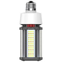 LED Corn Lamp | 18W, 2520 Lumens, Selectable Power & CCT | E26 Base | 277-347V |  Satco