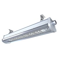 40W LED Explosion Proof 1x2 Linear Light | Class I Division II | 5,600 Lumens, 5000K, Dimmable, 100-277V | EPC FLF Series