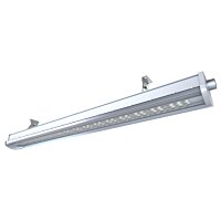 80W LED Explosion Proof 1x4 Linear Light | Class I Division II | 11,200 Lumens, 5000K, Dimmable, 100-277V | EPC FLF Series