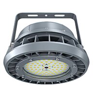 100W LED Explosion Proof Round Light | Class I Division II | 14,000 Lumens, 5000K, Dimmable, 100-277V | EPC B Series