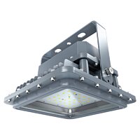 80W LED Explosion Proof Square Light | Class I Division I | 11,200 Lumens, 5000K, Dimmable, 100-277V | EPC D Series