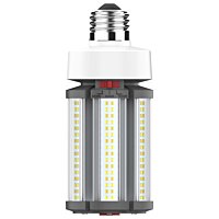 LED Corn Lamp | 45W, 6300 Lumens, Selectable Power & CCT, Dimmable | E26 Base | 100-277V |  Satco