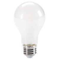 Keystone 8W A19 LED Light Bulb - 800 Lumens - 3000K - E26 Base - Frosted Colored Lens - Dimmable - 120V