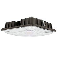Commercial LED Canopy Light - Square 27W, 3750 Lumens, 4000K, Dimmable, 120-277V