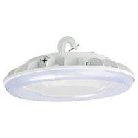67W LED UFO High Bay | 9,400 Lumens, 5000K, 120-277V | White | HB02 Series | CLL