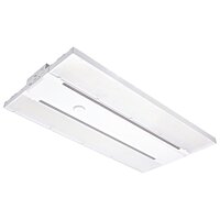 Satco LED Linear High Bay | 200W/220W/255W | CCT & Wattage Select | 37270 Lumen Max | Dimmable | Interchangeable Lens 