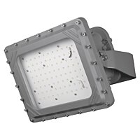 100W LED Explosion Proof Square Light | C1D2 | 12170 Lumens, 5000K, 100-277V, Trunnion & Pendant Mount | Nicor Titan Series