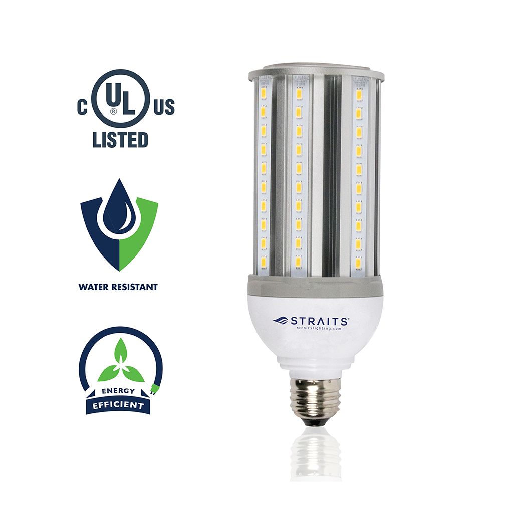 LED Corn Lamp | 14W, 4000K, E26 | Straits Lighting Beam 360 15020010
