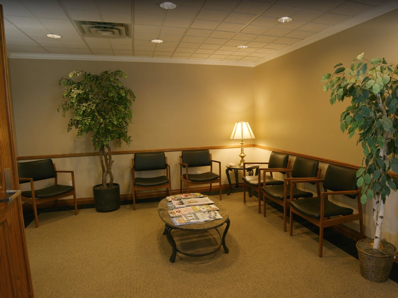 An waiting room for a lawyer's office