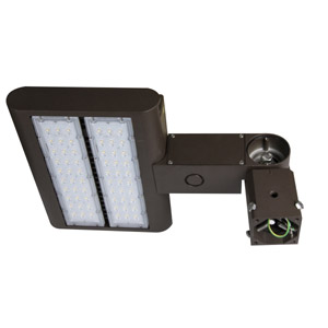 LED flood lights used to illuminate objects, signs, and areas around the outside of the church